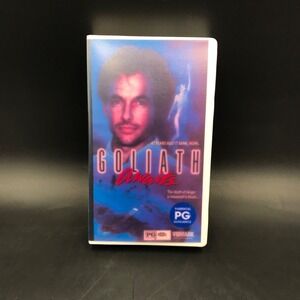 Goliath Awaits Screener Promo VHS Video Tape 1991 Vidmark Horror SciFi 90's